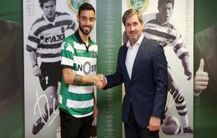 Bruno Fernandes signe au Sporting CP